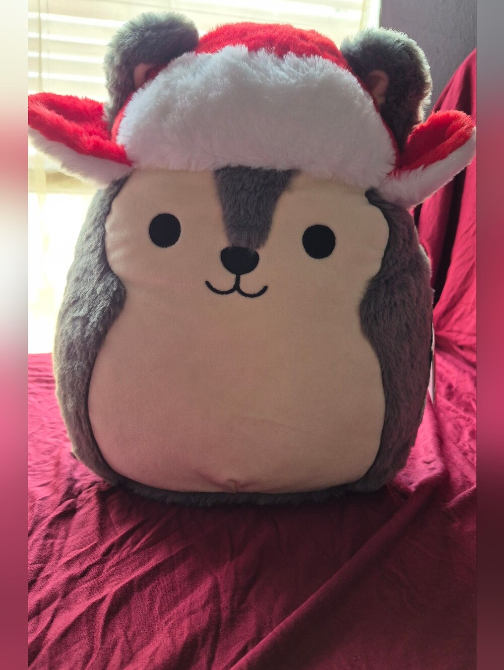 🎄 Squishmallows 12" Ryan the Christmas Husky (Fuzz-A-Mallows Holiday Edition)